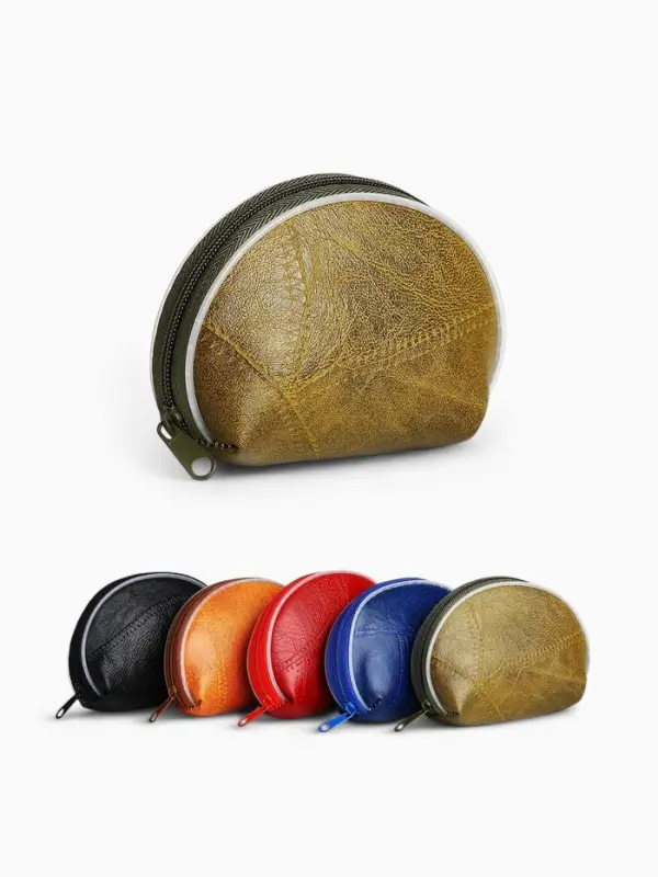 Кошелёк монетница женская на молнии, цвет МИКС