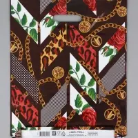 Пакет "Гламур, полиэтиленовый с вырубной ручкой 38х47 см, 60 мкм