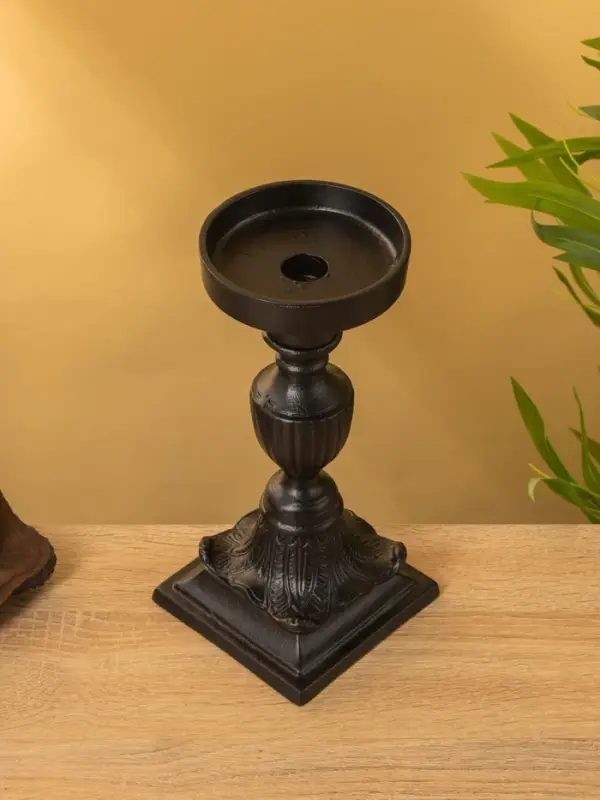 Подсвечник "Возрождение" алюминий 12х12х26,5 см