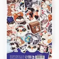 Блокнот творческий с заданиями А6+, 120 листов "Котики"