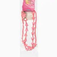 Бусы детские &laquo;Выбражулька. Звезды&raquo;, набор 2 шт. розовые