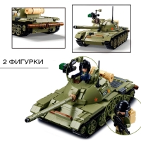 Конструктор &laquo;Модельки. Танк&raquo;, 1:35, 604 детали