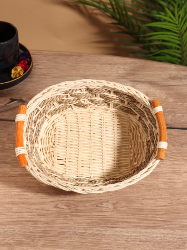 Корзина плетеная 25x19x9 см, ротанг