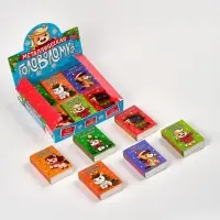 Puzzle Головоломка металлическая, лошадки стикеры,  МИКС