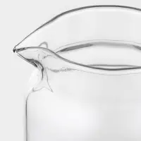 Кувшин стеклянный "Акация", крышка-сито, 1000 мл, 15х10х22