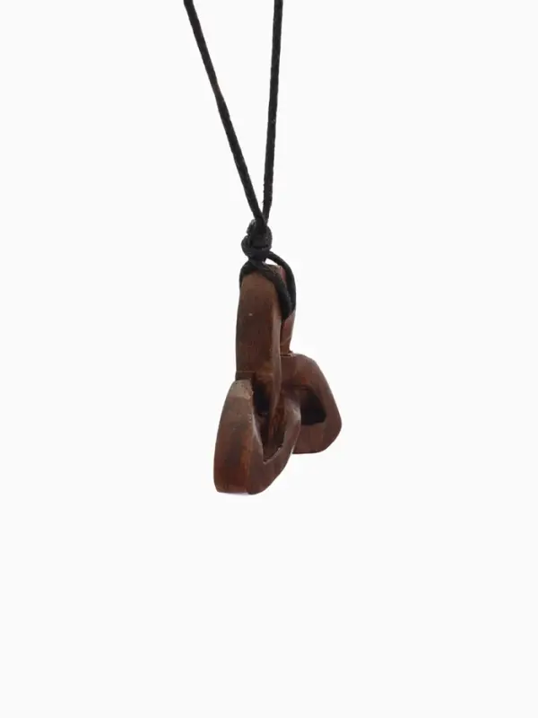 Украшение "Трилистник" дерево соно