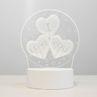 Светильник "Любовь" LED 3 цвета от USB