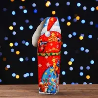 Подарочная коробка &laquo;Дед Мороз&raquo;, упаковка, 24&times;5&times;5 см