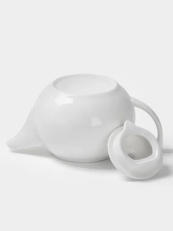 Заварочный чайник Hanna Kn&ouml;vell, 1 л, фарфор, белый