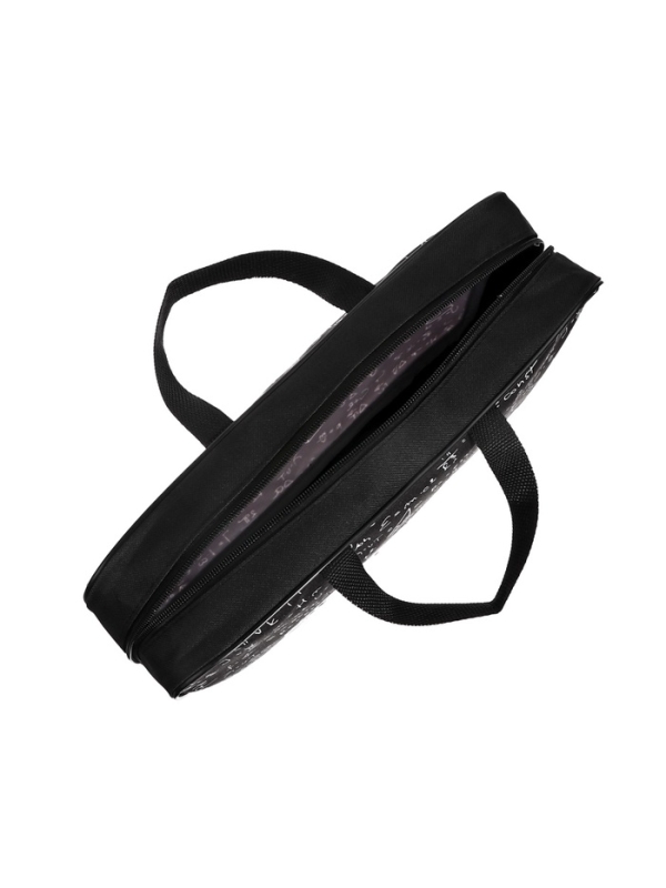 Папка с ручками текстильная А4, 360&times;245&times;70 мм, Calligrata Top &laquo;Гений&raquo;