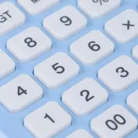 Калькулятор настольный 12-разрядный CS-588, корпус голубой