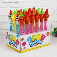 Мыльные пузыри &laquo;Спорт&raquo;, со свистком, МИКС, 60 мл