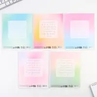 Тетрадь в линейку 12 листов А5, на скрепке &laquo;Градиент&raquo;, 5 видов, белизна 96%, МИКС