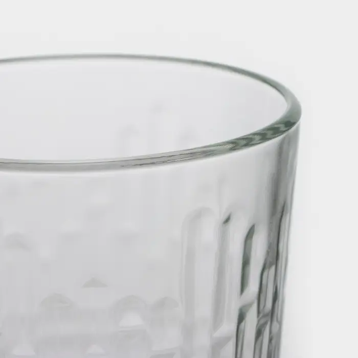 Стакан &laquo;Асимметрия&raquo;, 250 мл, стекло, прозрачный