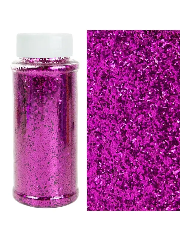 Конфетти &laquo;Шестиугольники&raquo; фуше, металлик, 0.1 см, 90 г