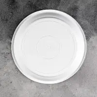 Поддон для горшка, d = 22 см, пластик, цвет мрамор