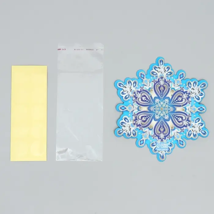 Пакет под сладости &laquo;Снежинка&raquo;, 11 х 6 см