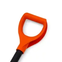 Лопата 500 х 375 мм, пластик, металлический черенок, оцинкованная планка Вьюга №2 Премиум