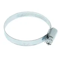 Хомут оцинкованный ZEIN engr, несквозная просечка, диаметр 40-60 мм, ширина 9 мм