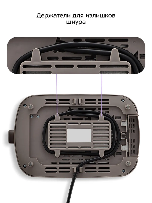 Тостер для хлеба с поддоном для крошек КТ-6873 - 920-1080 Вт