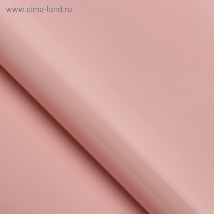 Пленка для цветов "Ярко матовая", шампань, 57 см х 5 м 65 микрон