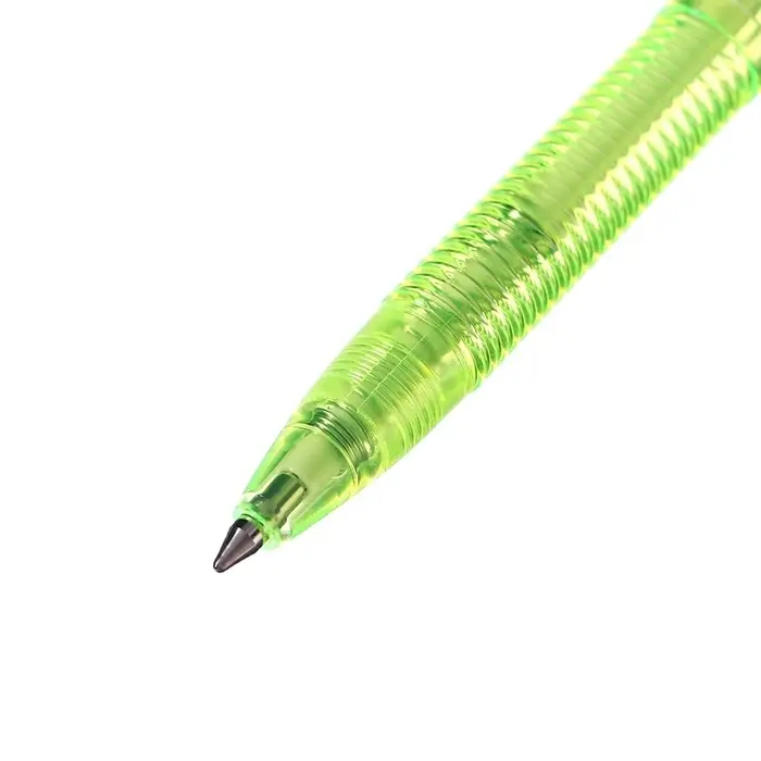 Ручка шариковая автоматическая ErichKrause R-301 Spring Matic, узел 0.7 мм, чернила синие, длина линии письма 2000 метров, МИКС