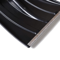 Ковш лопаты для уборки снега, 380 &times; 360 мм, пластик, оцинкованная планка, тулейка 30 мм, &laquo;Снежок&raquo;