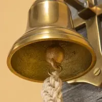 Рында "Якорь" 18х11 см алюминий