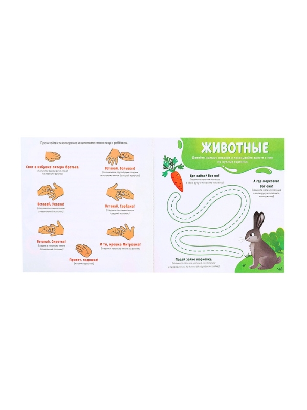 Книга развития мозга малыша &laquo;100 занятий&raquo;, 1-2 года