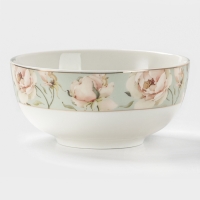 Салатник 14х6,5 см WY  "Pink O'hara", зелёный