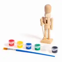 Роспись по дереву на новый год &laquo;Щелкунчик&raquo;, набор для творчества