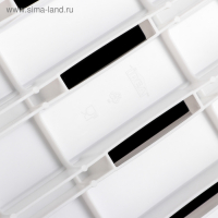 Полка на ванну, 69&times;30&times;6 см, цвет белый