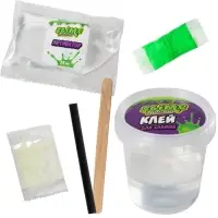 Игрушка для детей модели Slime лаборатория "Светящийся slime" 100 г