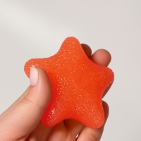 Массажёр реабилитационный TPR (термопласт резина) нагр 20кг d 8см оранж накл OT