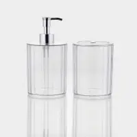 Набор для ванной 2 предмета (дозатор, стакан)