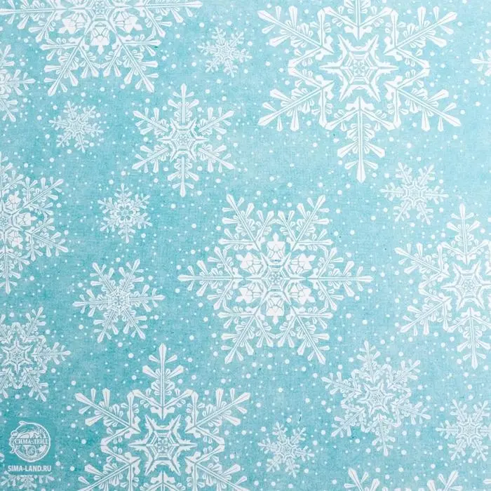 Коробка для кондитерских изделий с пластиковой крышкой &laquo;Let it snow&raquo;, 21 х 21 х 3 см