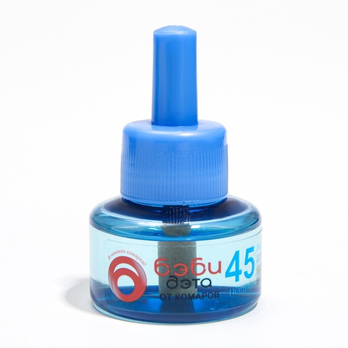 Дополнительный флакон-жидкость от комаров "ДЭТА БЭБИ", без запаха, 45 ночей, флакон, 30 мл