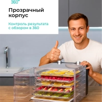 Сушилка для овощей и фруктов, дегидратор T-PFD42131