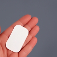 Листовое мыло в пластинках (наб 100шт цена за наб) 5,8*3,4см белый накл ОТ