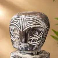 Сувенир "Истукан" дерево 16х16х40 см