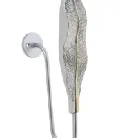 Крючок для штор CAPPIO KS040, цвет серебро с золотом, набор 2 шт