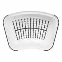 Подставка детская, антискользящая., цвет белый/серый