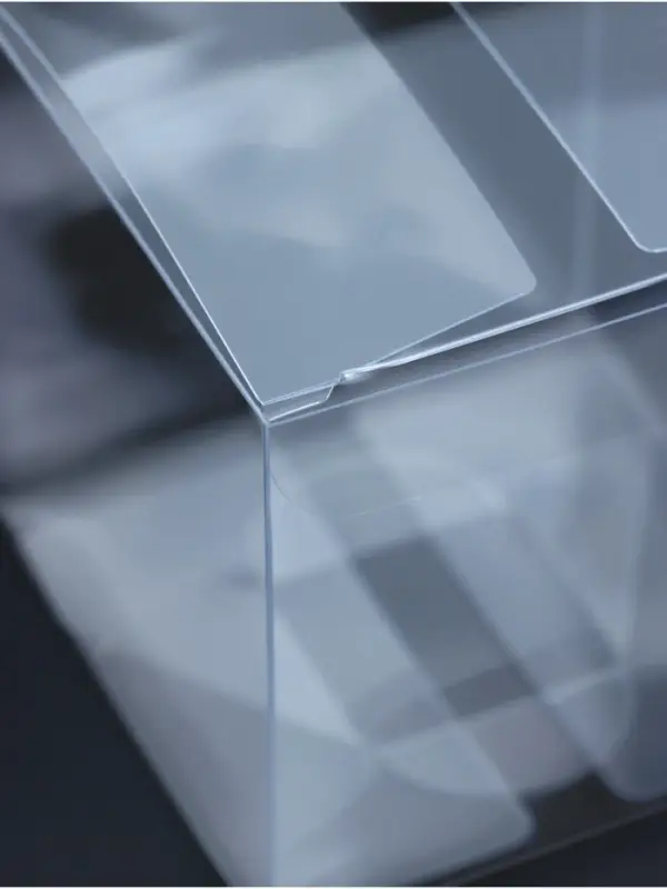 Складная прозрачная коробка из PVC, для упаковки подарков, 7&times;7&times;7 см