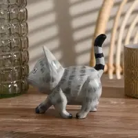 Сувенир &laquo;Котик&raquo;, 10&times;11&times;6.5 см, дерево, серый