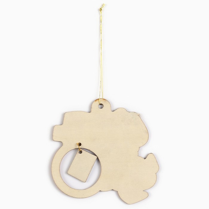 Ёлочная игрушка новогодняя &laquo;На счастье&raquo;, на Новый год, 8 х 9,1 см