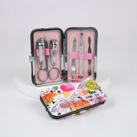 Набор маникюрный &laquo;Цветочный сад&raquo;, 6 предметов, разноцветный
