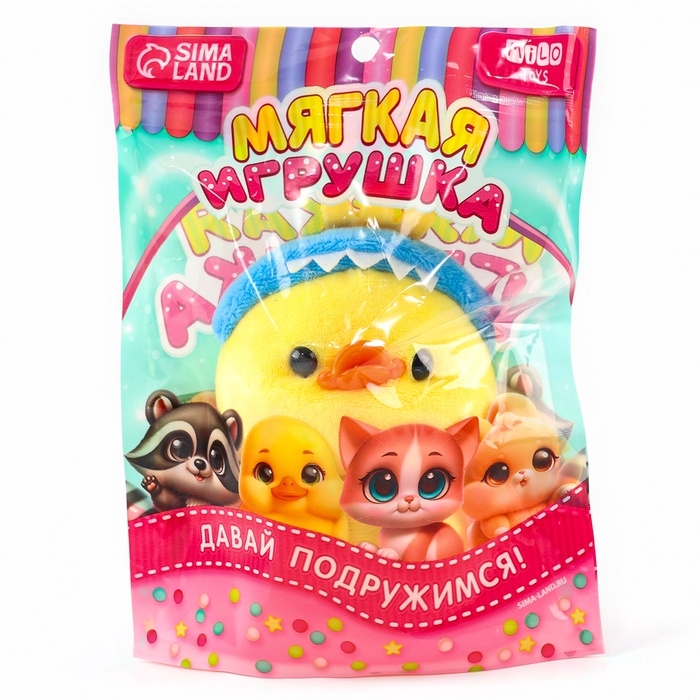 Мягкая игрушка &laquo;Уточка&raquo;, цвета МИКС