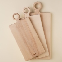 Доска разделочная из цельного массива берёзы Sima-Land Home, 35&times;16&times;2,2 см