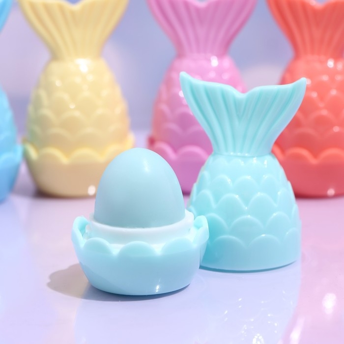 Бальзам для губ &laquo;Морской хвостик&raquo;, микс цветов и запахов