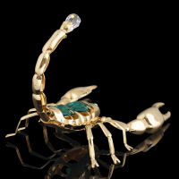 Сувенир &laquo;Скорпион&raquo;, 9&times;7&times;6 см, с кристаллами